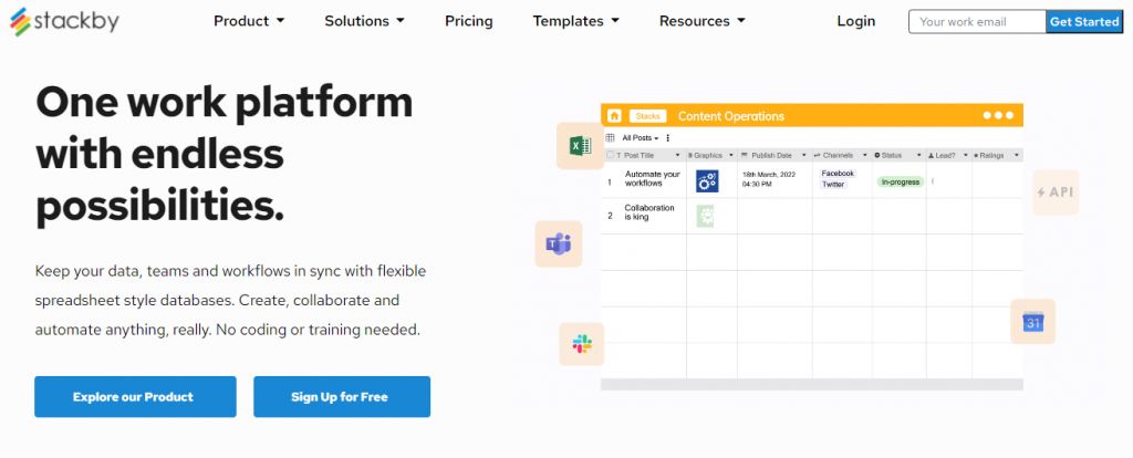 ノーコード ツール紹介 : Stackby – NoCode Journal Japan ノーコード ジャーナル ジャパン